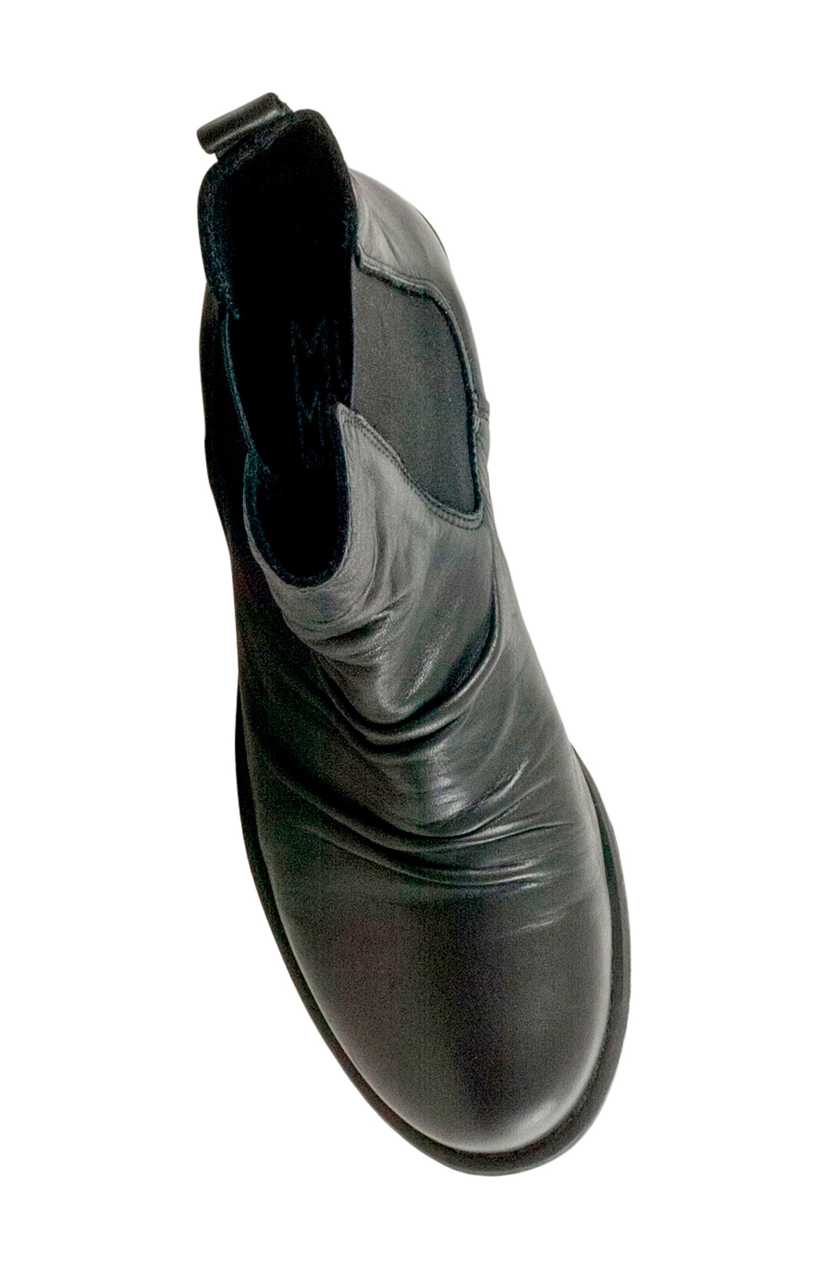 'Lissie' Bootie, Alternate, color, BLACK
