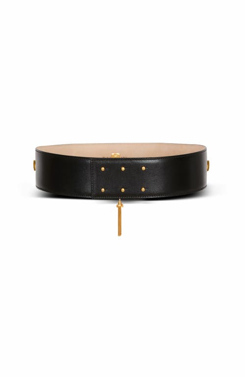 Balmain Sync Leather Belt