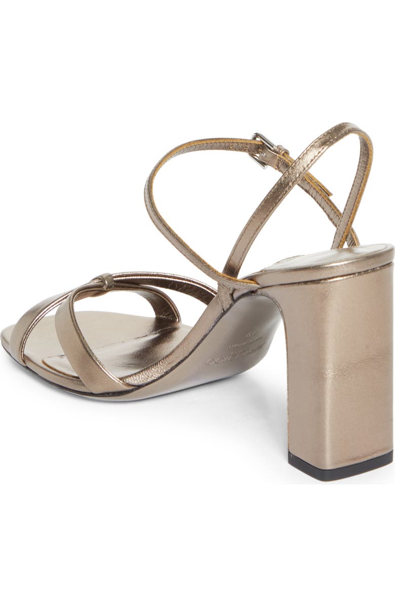 Jimmy Choo Elsy Block Heel Sandal, Alternate, color, Pewter