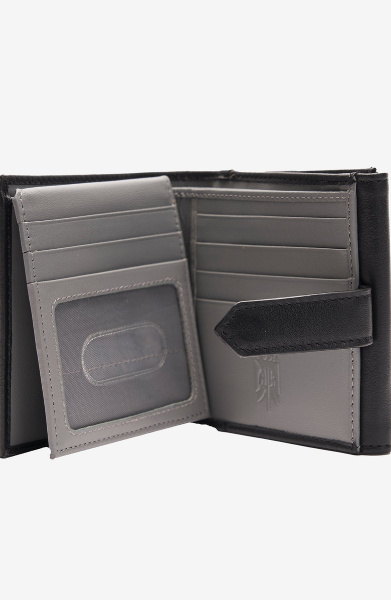 Tusk Joy L Shaped Wallet, Alternate, color, Black