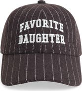 Favorite Daughter The Collegiate Stripe Baseball Cap