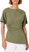 MINT VELVET Gathered Detail Top