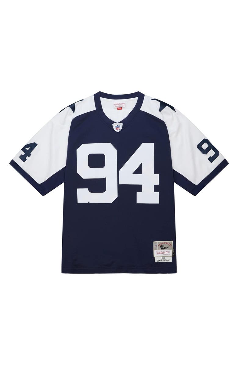 Mitchell & Ness Men's Mitchell & Ness DeMarcus Ware Navy Dallas Cowboys 2011 Alternate Legacy Replica Jersey, Main, color, Navy