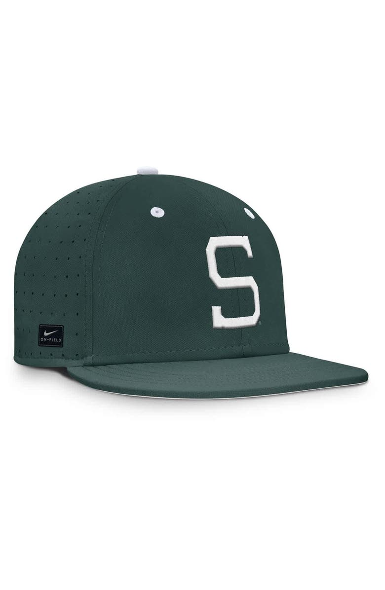 Nike Men's Nike Green Michigan State Spartans Dugout True Dri-FIT Fitted Hat, Alternate, color, Green