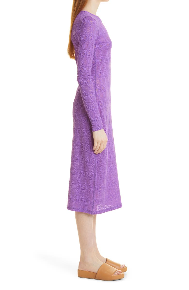 Baum und Pferdgarten Jovanna Long Sleeve Stretch Lace Dress, Alternate, color,