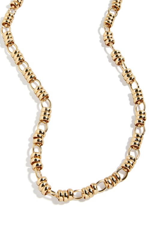 Baublebar Eileen Link Station Necklace In Gold
