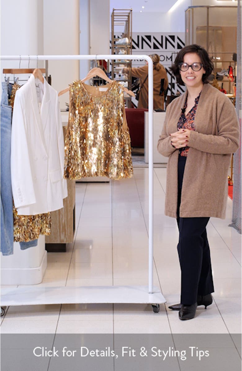 Beatriz Paillette Top, sales video thumbnail