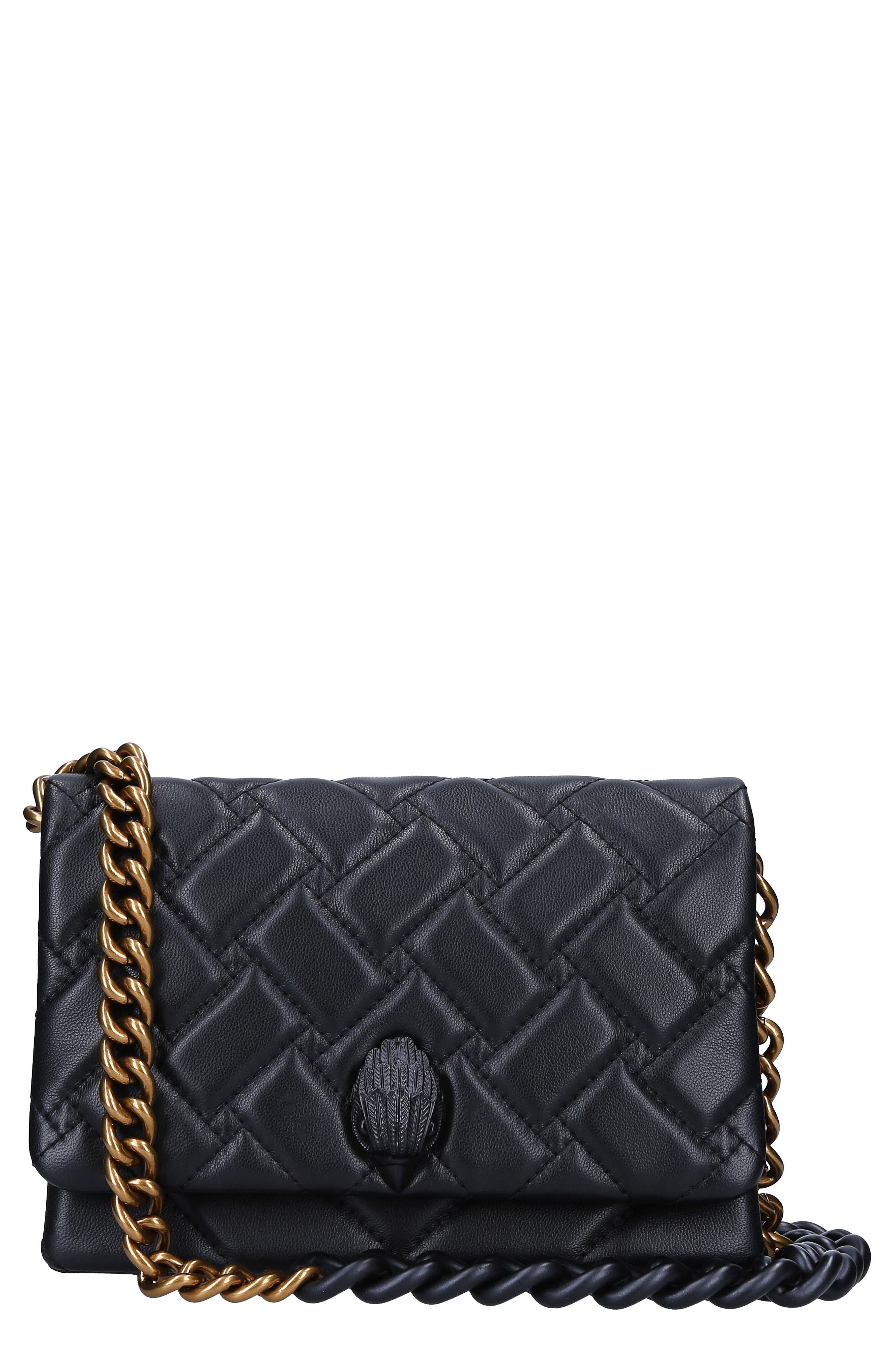 Kurt Geiger London Mini Kensington Quilted Leather Crossbody Bag