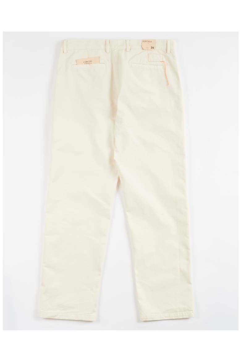Mainet Cotton Chino Trousers, Alternate, color, Ecru