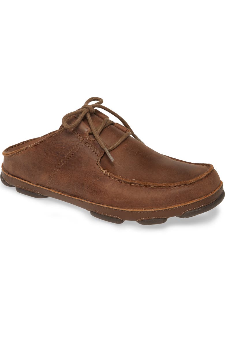 OluKai 'Ohana Li Ili Moc Toe Derby, Alternate, color,