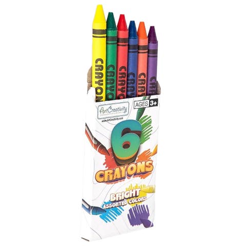 Crayons Bulk Set 75 Packs (450 Total), 6 Count Boxes
