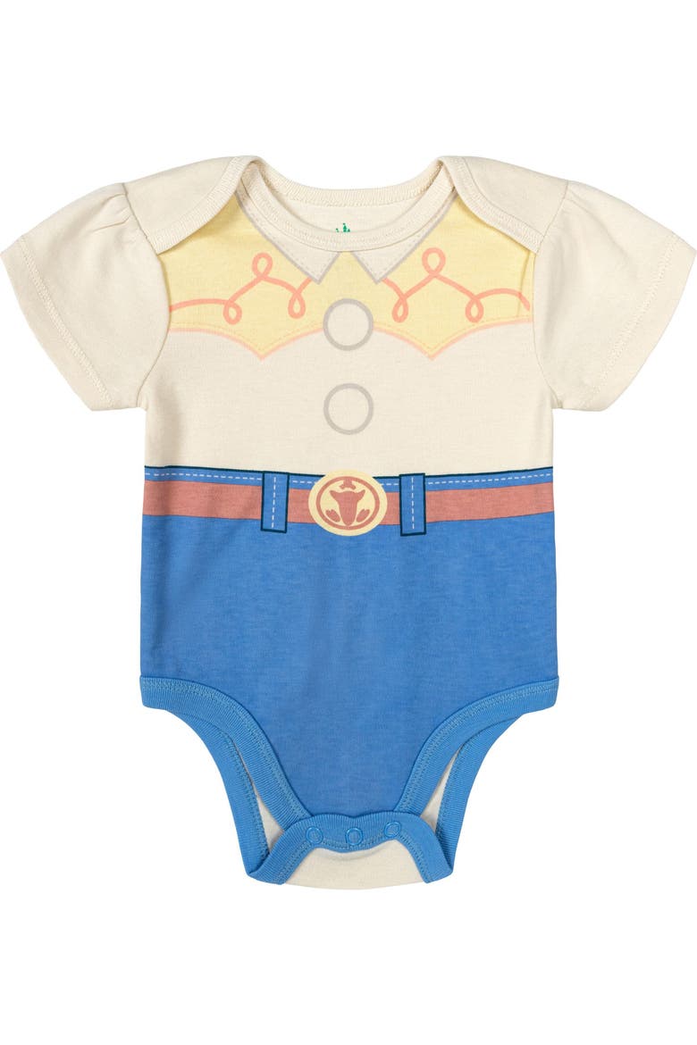 Pixar Girls' 5-Pack Short Sleeve Bodysuits, Alternate, color, Pixar Purple Pink Blue