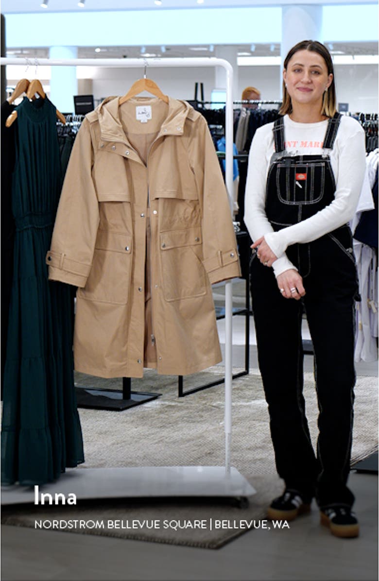 Hooded Trench Coat, sales video thumbnail