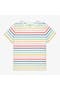 selected Ivory Rainbow Sunrise Stripe