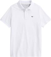 vineyard vines Kids' Edgartown Piqué Performance Polo