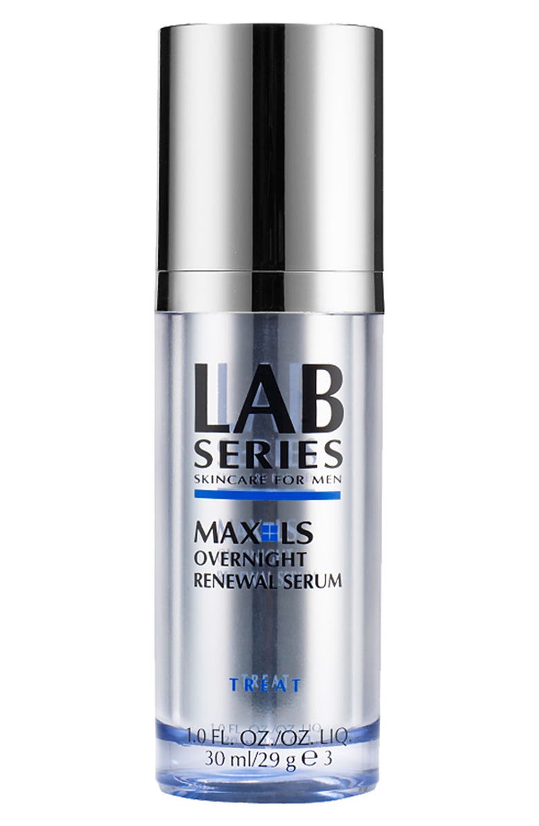 Lab Series Skincare for Men 'MAX LS' Overnight Renewal Serum, Main, color, 