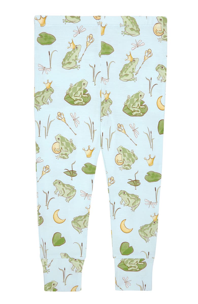 Posh Peanut Kids' Print Fitted Two-Piece Pajamas, Alternate, color, Louis