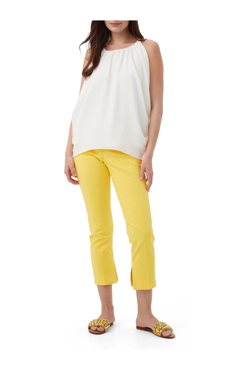 Trina Turk Amos Side Draped Top, Alternate, color, 