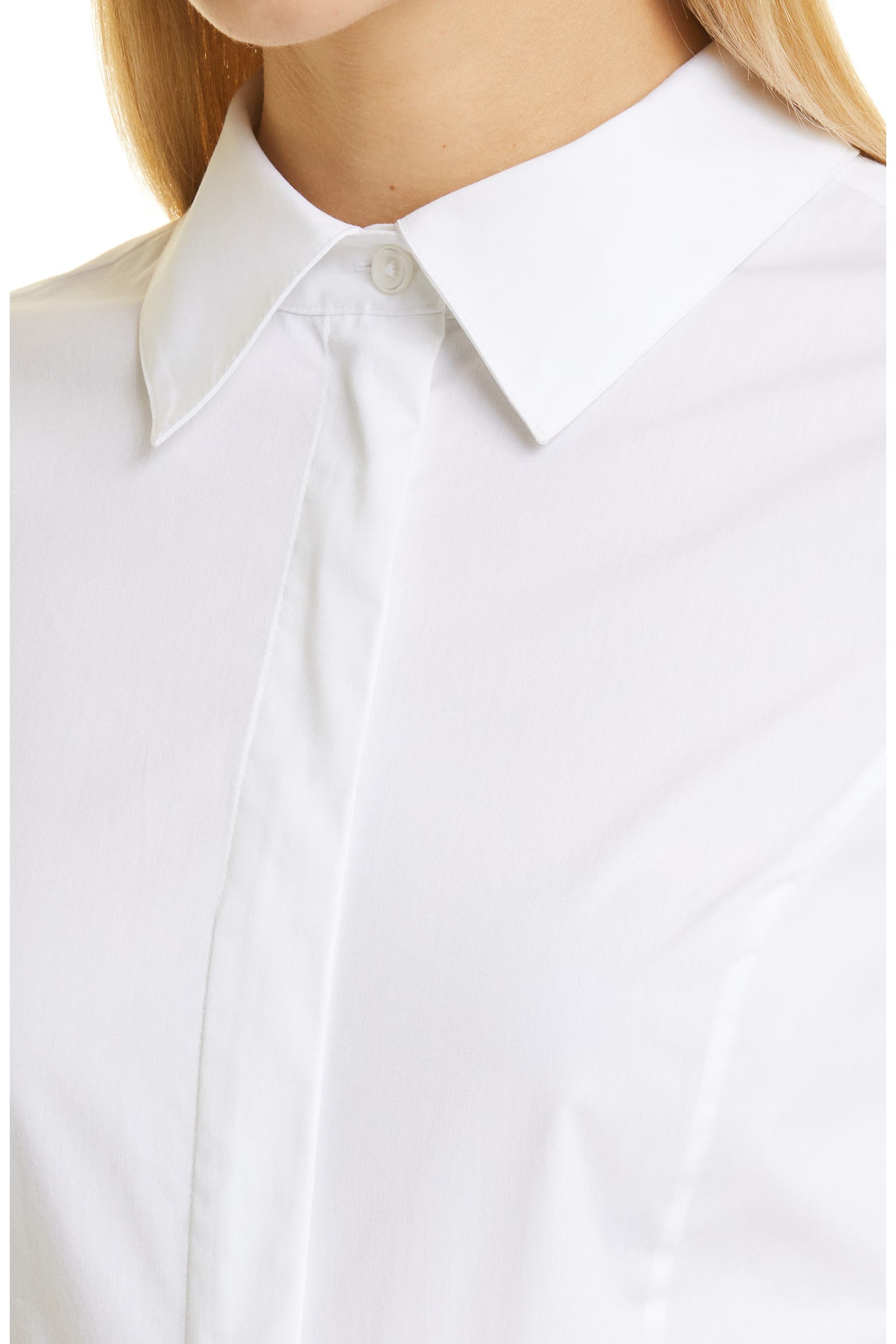 Long Countertop Design Donna Karan New York DONNA KARAN WOMAN Long Sleeve Peplum Blouse (Women ...