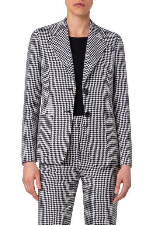 Houndstooth Blazer
