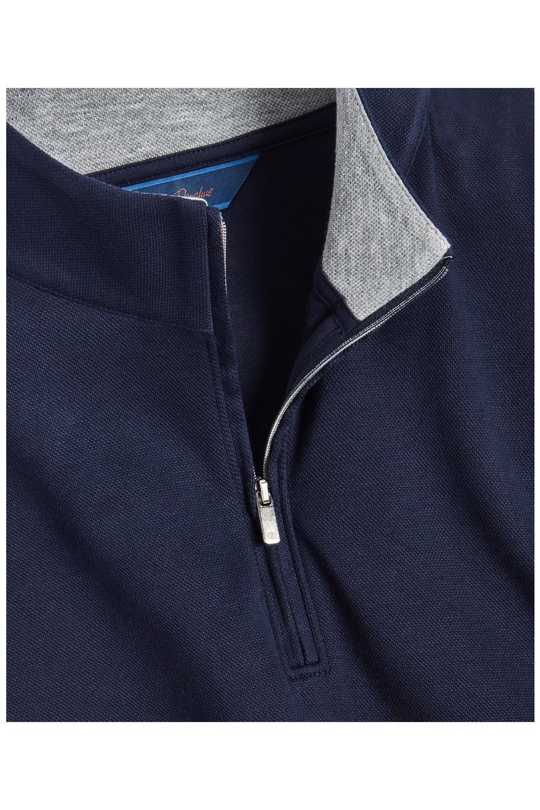 Quarter Zip Pullover, Alternate, color, NAVY