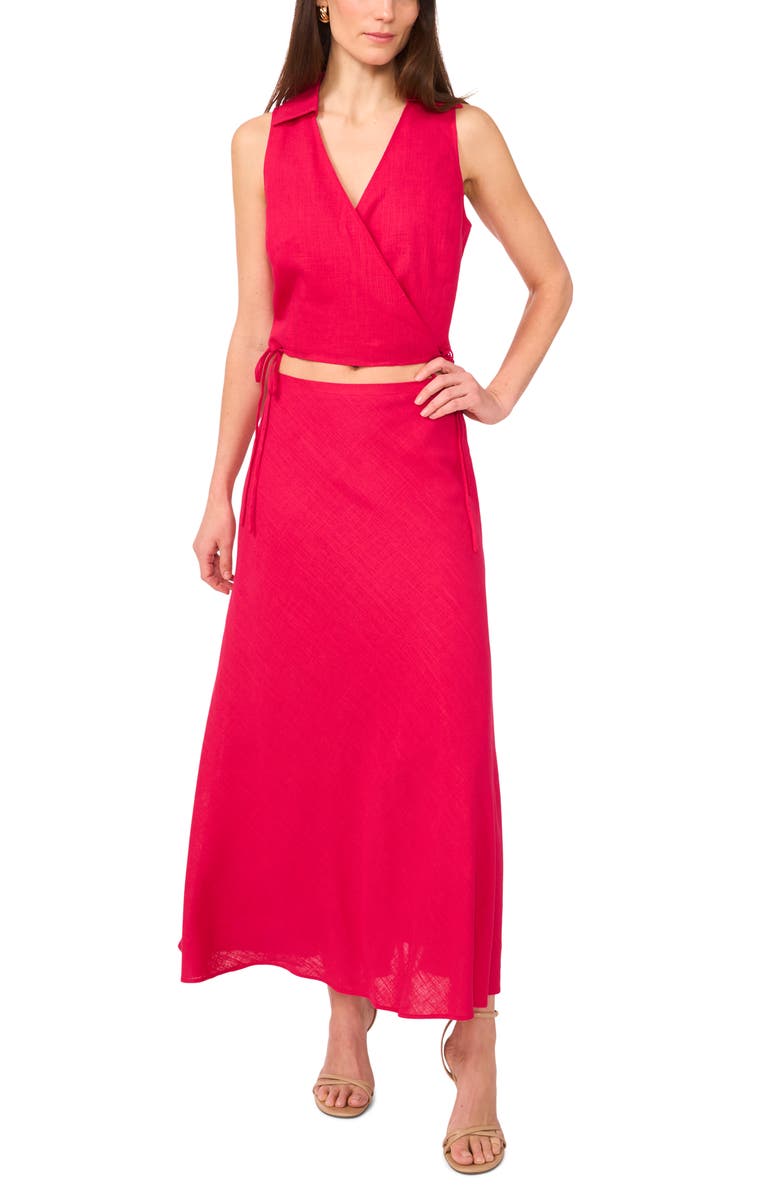 1.STATE Maxi Skirt, Alternate, color, Magenta