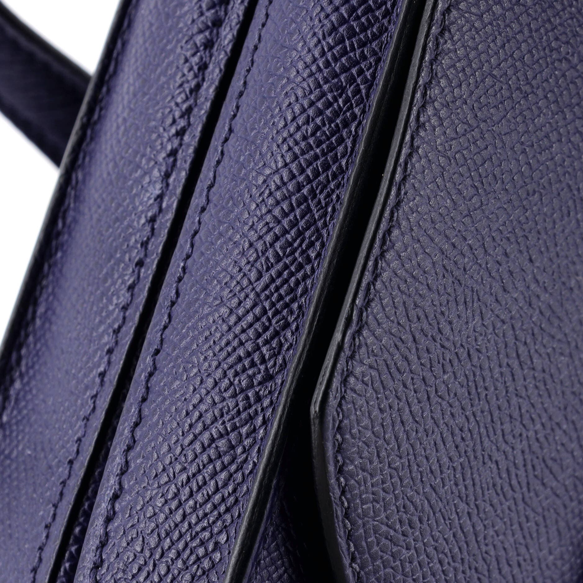 Pre-Owned Hermes Mosaique au 24 Bag Epsom 17, Alternate, color, Bleu Encre