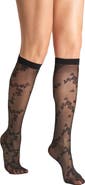 Wolford Floret Knee High Socks
