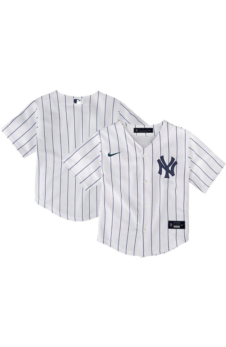 Nike Toddler Nike White New York Yankees Replica Team Jersey, Main, color, 