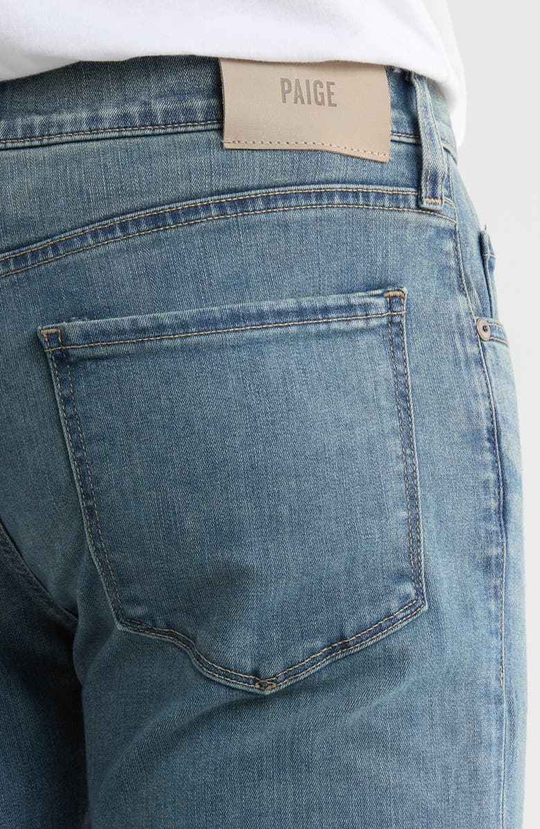 PAIGE Transcend Lenox Slim Stretch Jeans, Alternate, color, Dravus