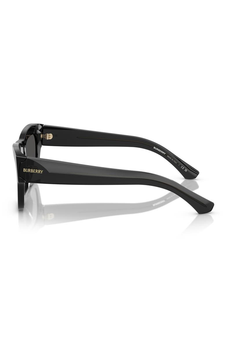 51mm Square Sunglasses, Alternate, color, GREY