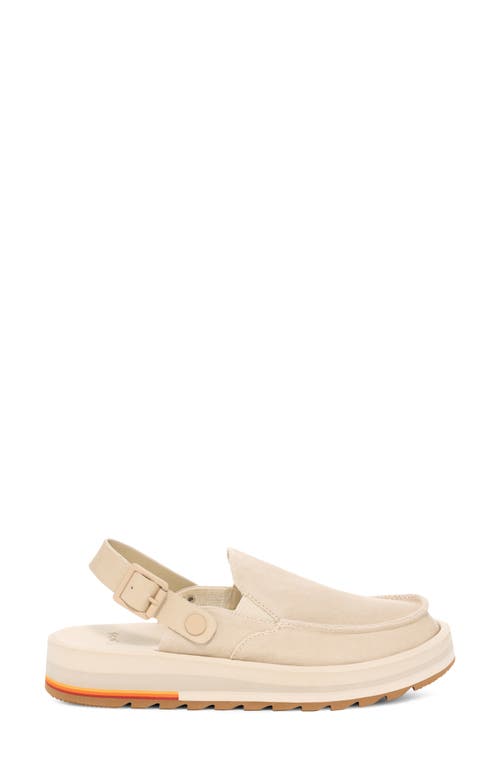 Sanuk Donna Mesa Slingback Mule In Brown
