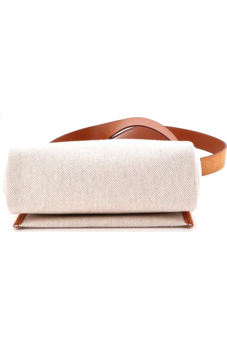 Pre-Owned Hermes Herbag Zip Toile and Leather 20, Alternate, color, Gold