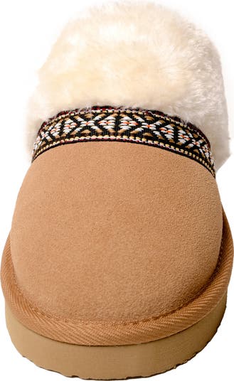 Corie Faux Fur Scuff Slipper