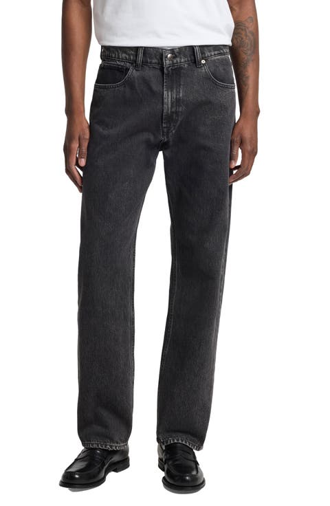 Modern Straight Leg Jeans (Caviar)