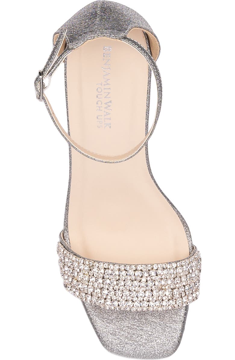 Touch Ups Jade Ankle Strap Sandal, Alternate, color, Pewter