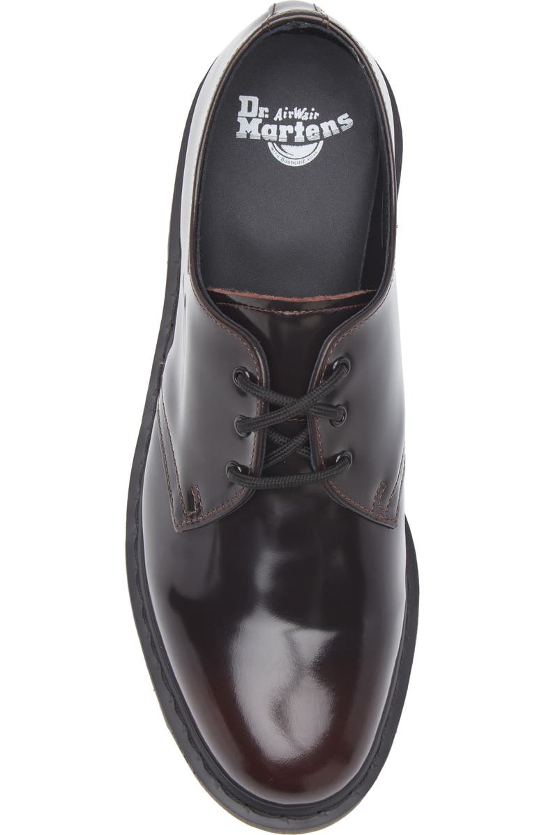 Dr. Martens 1461 Water-Repellent Leather Oxford, Alternate, color, Cherry Red