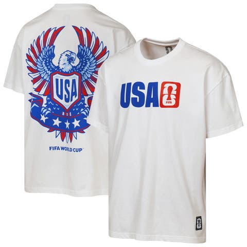 Men's Outerstuff FIFA World Cup 2026 Livery Oversized T-Shirt - White