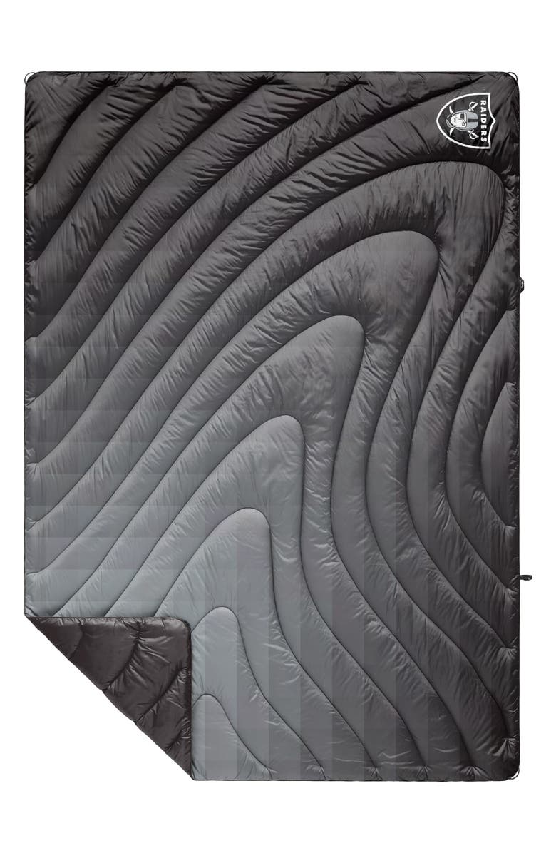Rumpl Original Las Vegas Raiders Quilted Recycled Polyester Blanket, Main, color,