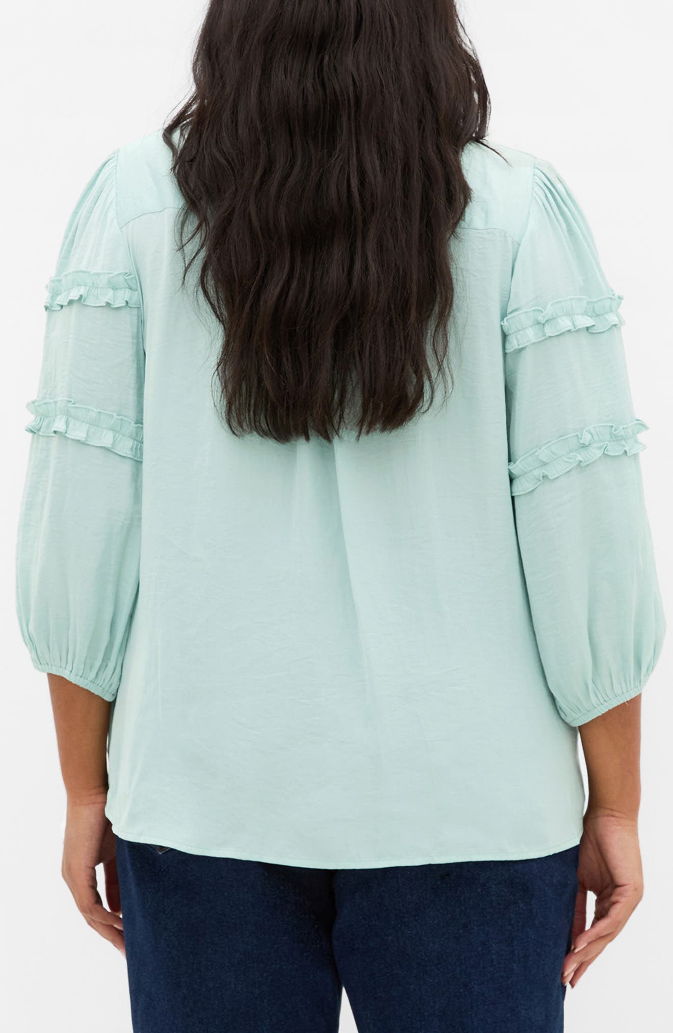 Drama Queen Ruffle Top - image 2