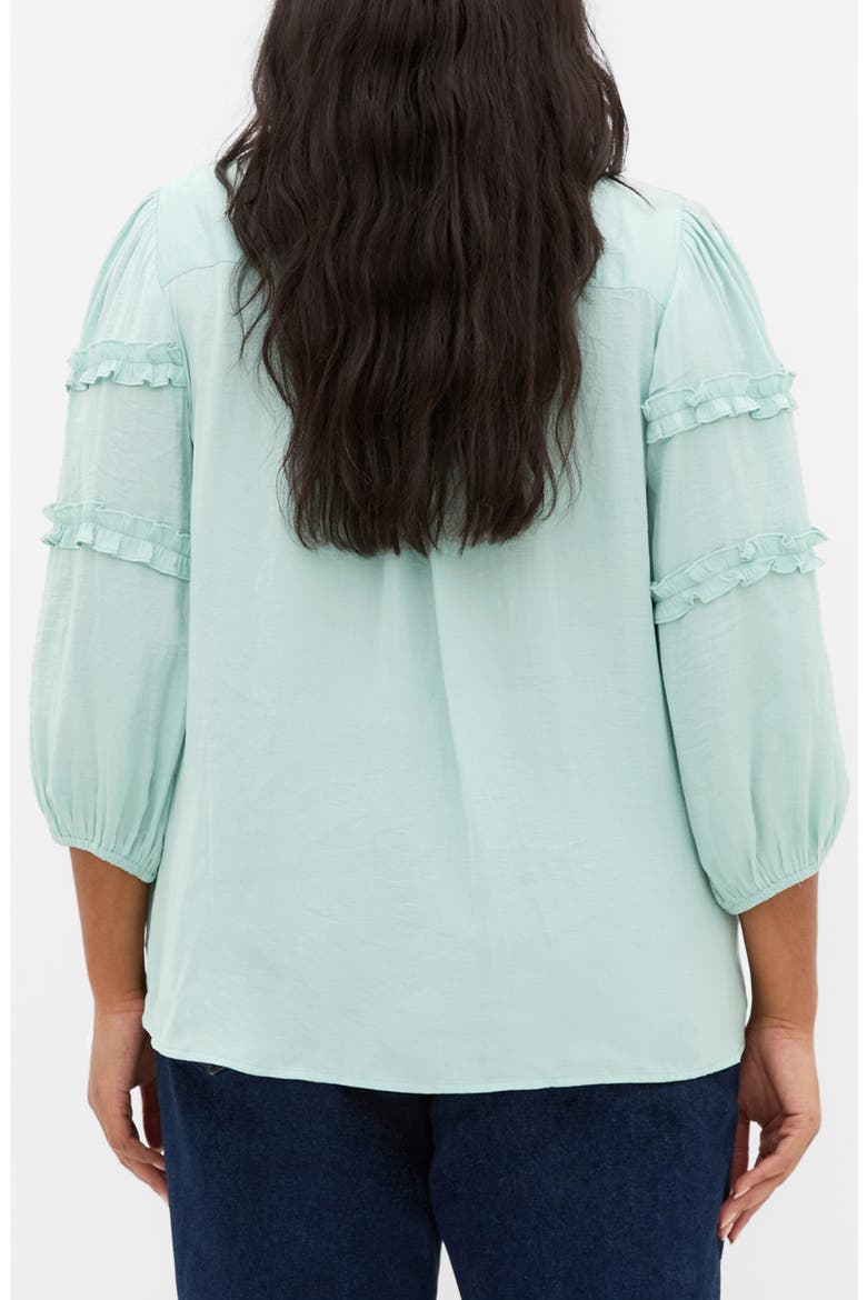 Drama Queen Ruffle Top, Alternate, color, MISTY