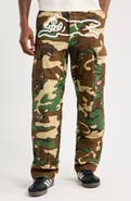ICECREAM Citrus Camo Cargo Pants