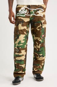 ICECREAM Citrus Camo Cargo Pants