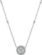 House of Frosted Moissanite Pendant Necklace