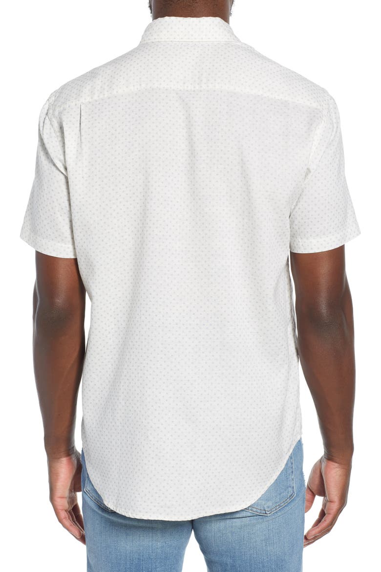 Coast Regular Fit Print Shirt, Alternate, color, SUNBURST