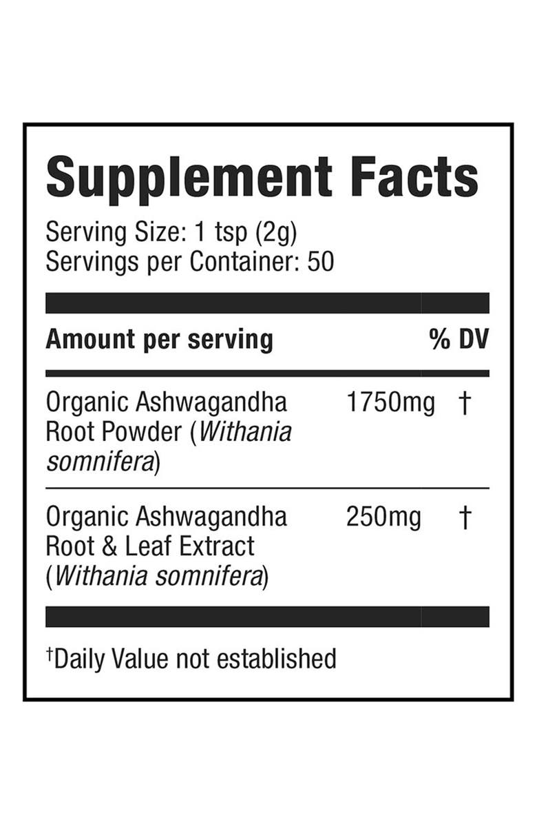 Moon Juice Ashwagandha Herbal Supplement, Alternate, color, 