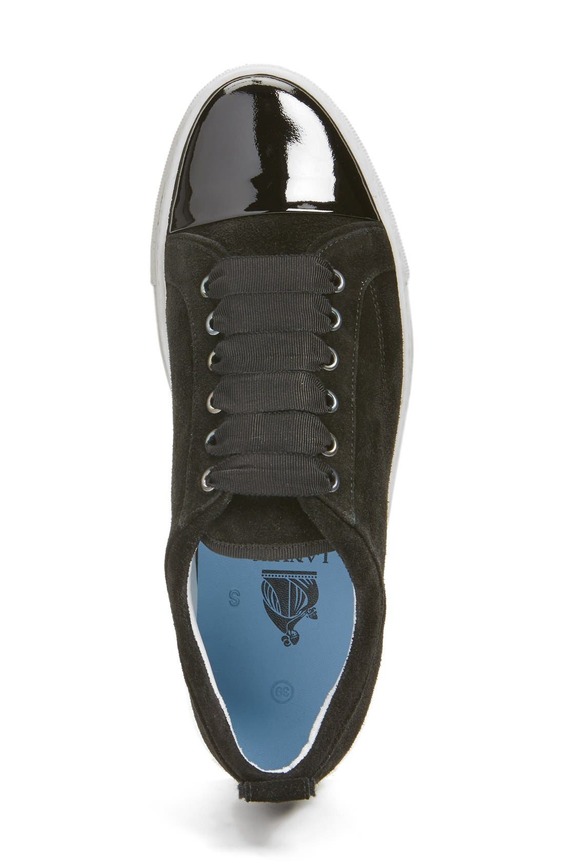 Lanvin Cap Toe Low Top Sneaker, Alternate, color, 