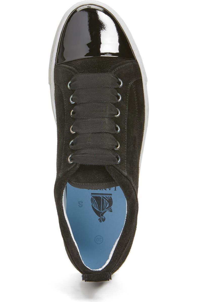 Lanvin Cap Toe Low Top Sneaker, Alternate, color,