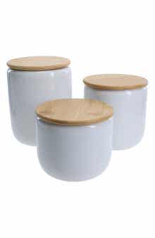 BIA Cordon Bleu 3-Piece Assorted Impulse Canister Set with Lids