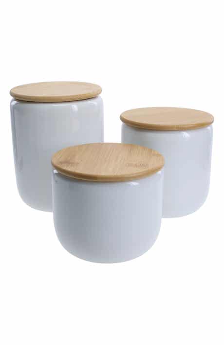 BIA Cordon Bleu 3-Piece Assorted Impulse Canister Set with Lids